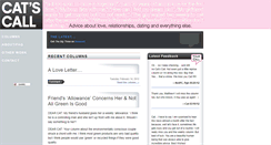 Desktop Screenshot of catscall.com